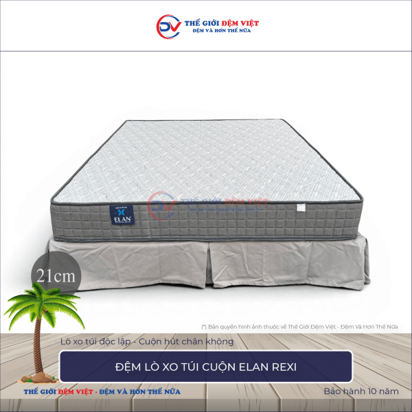 Đệm lò xo túi cuộn Elan Rexi